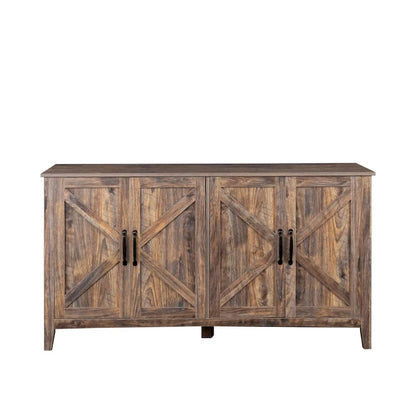 59.06 Modern TV Stand with Doors & Shelves