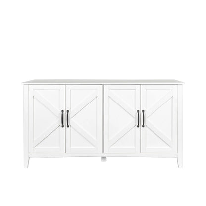 59.06 Modern TV Stand with Doors & Shelves