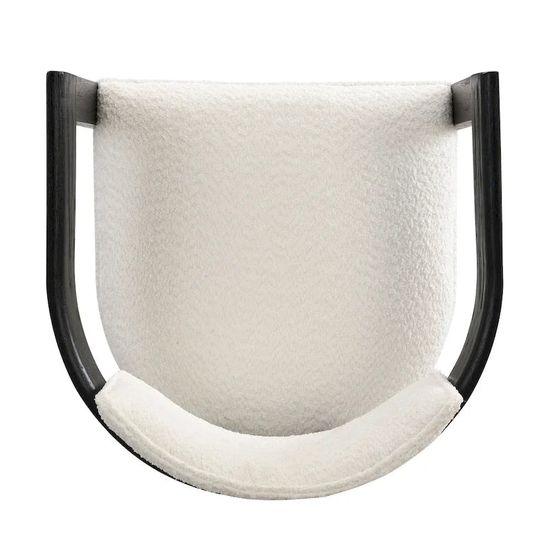 Three-piece bar stool set, featuring plush upholstered chairs and metal table legs.