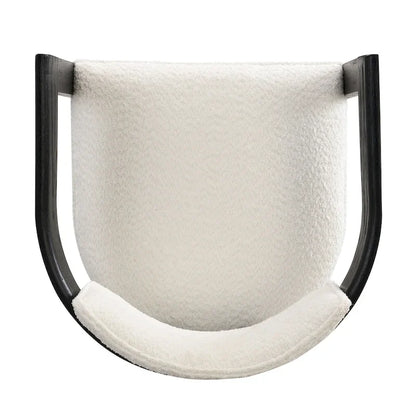 Three-piece bar stool set, featuring plush upholstered chairs and metal table legs.