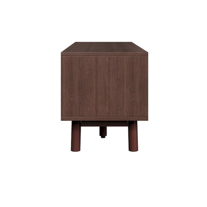 Wood TV Stand for 75 TVs, Modern TV Cabinet for Living Room