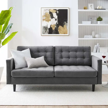 Tufted Performance Velvet Sofa