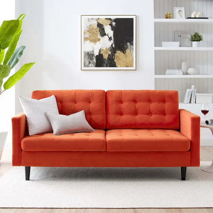 Tufted Performance Velvet Sofa