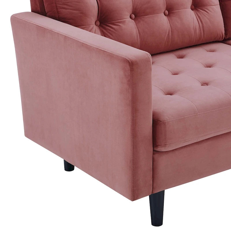 Tufted Performance Velvet Sofa