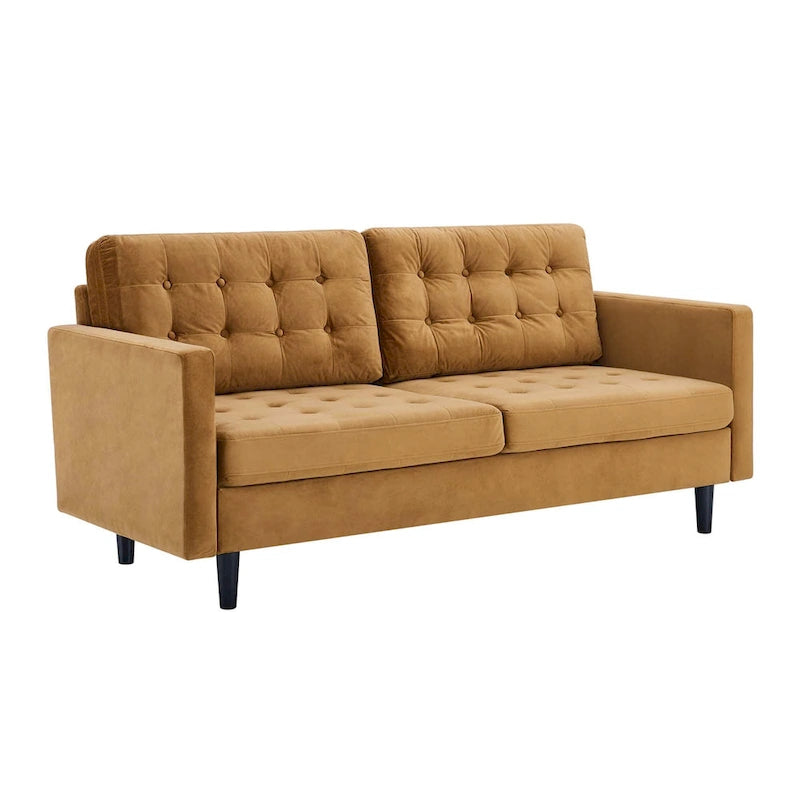Tufted Performance Velvet Sofa