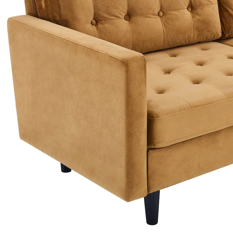 Tufted Performance Velvet Sofa