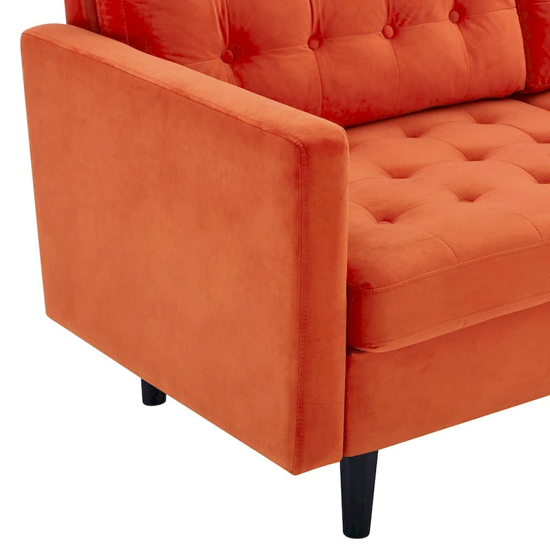 Tufted Performance Velvet Sofa