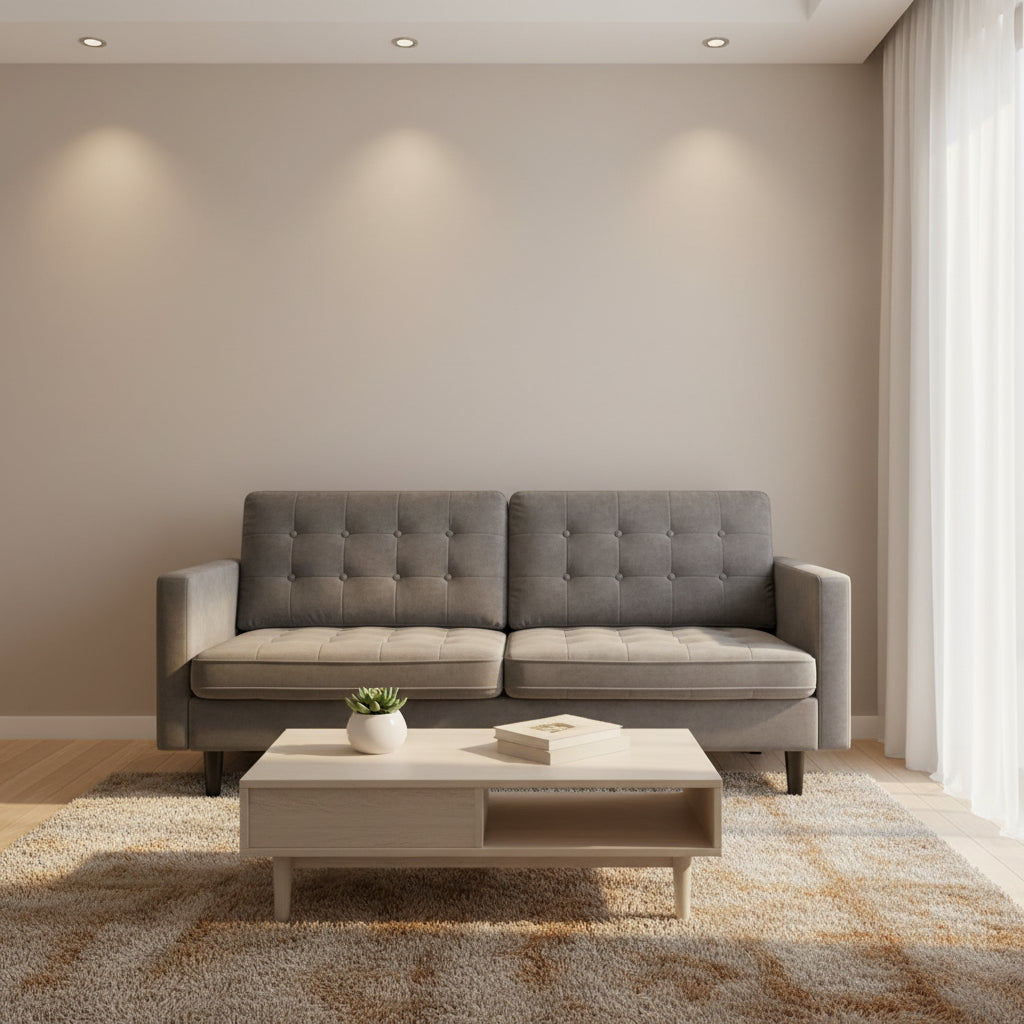 Tufted Performance Velvet Sofa
