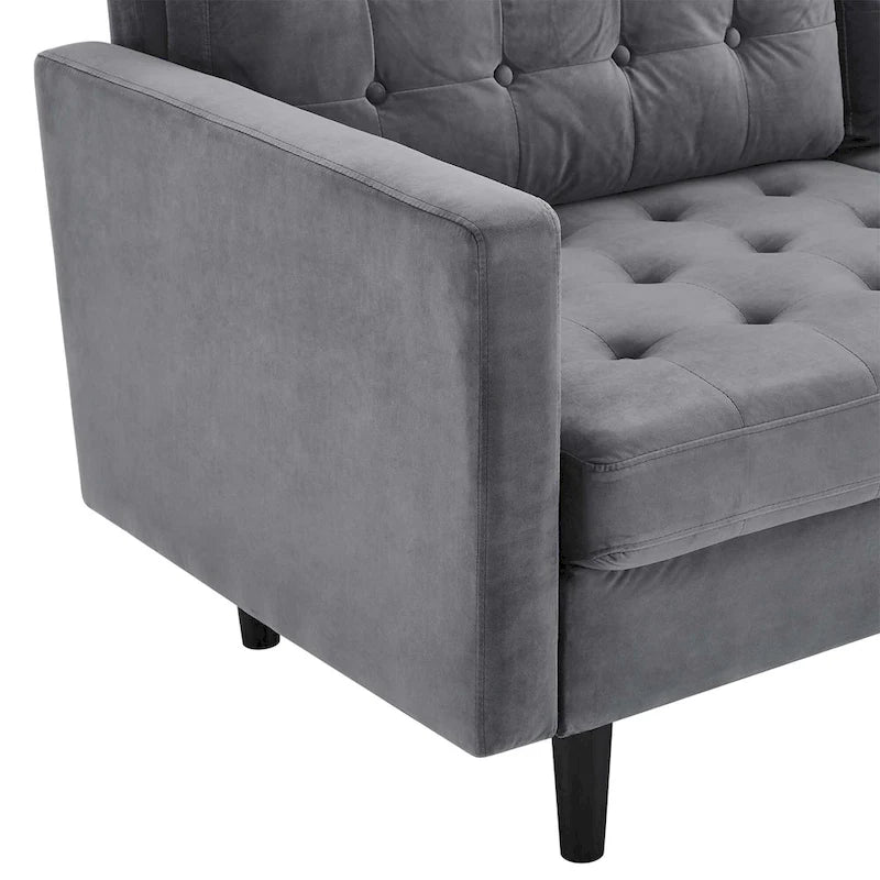 Tufted Performance Velvet Sofa