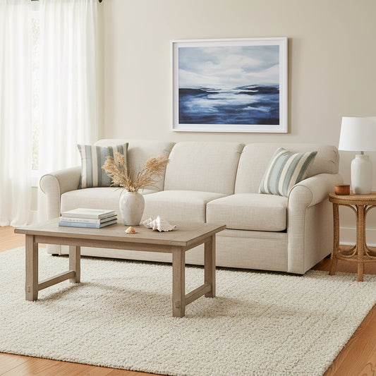 Ivory sofa bed