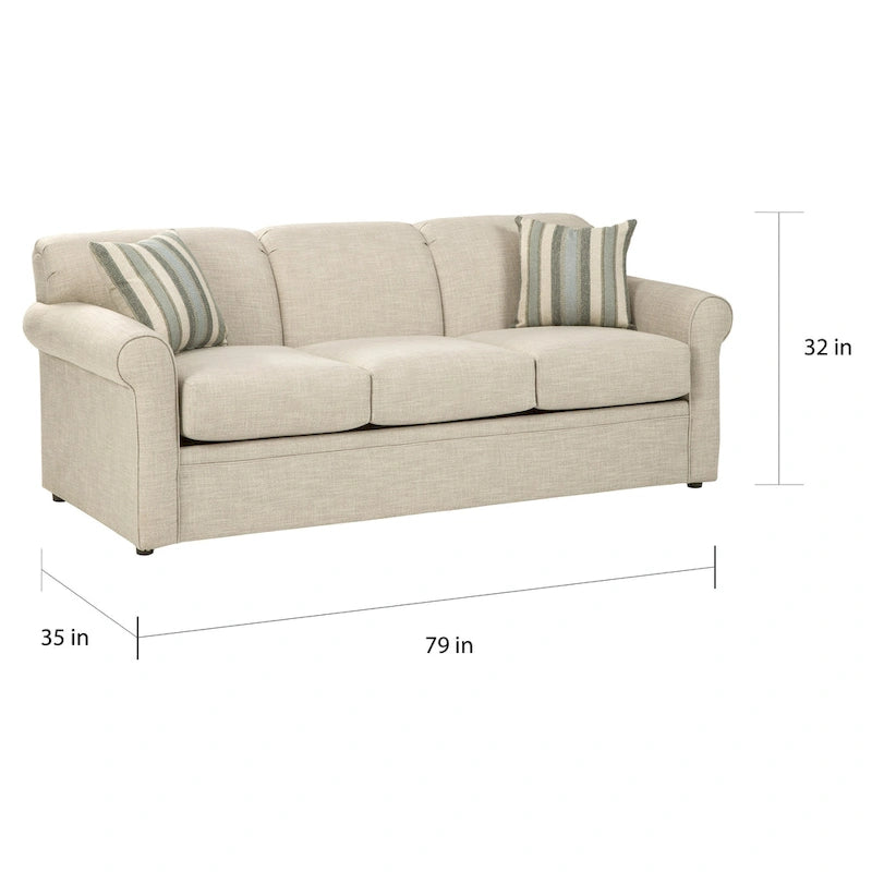 Ivory sofa bed