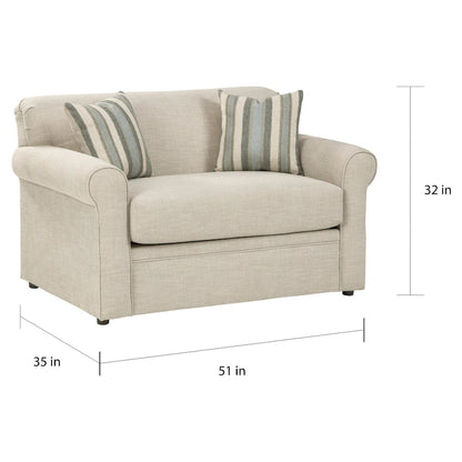 Ivory sofa bed