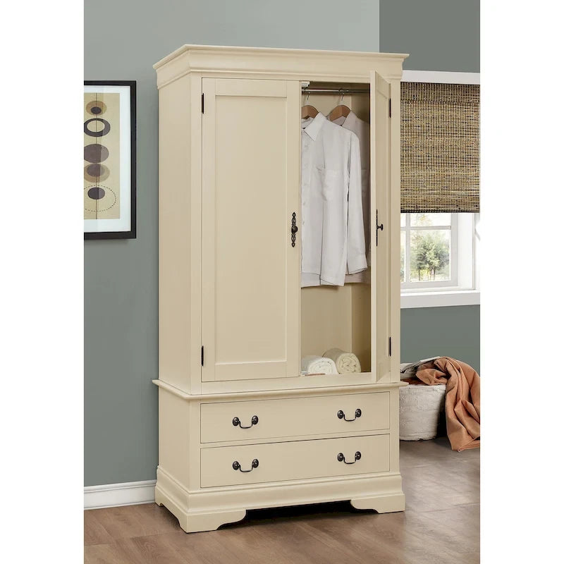 Traditional style wardrobe
