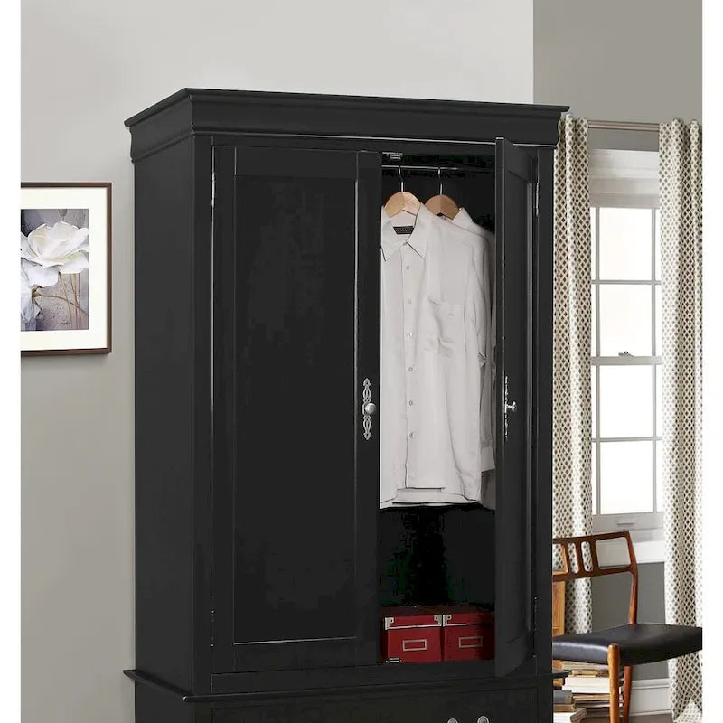 Traditional style wardrobe