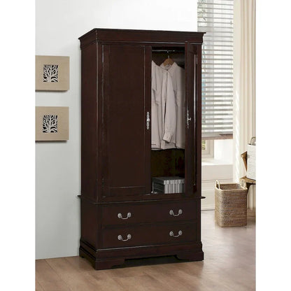 Traditional style wardrobe