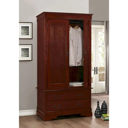 Traditional style wardrobe