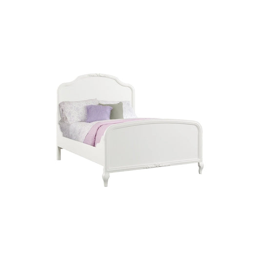 Panel Bed, White