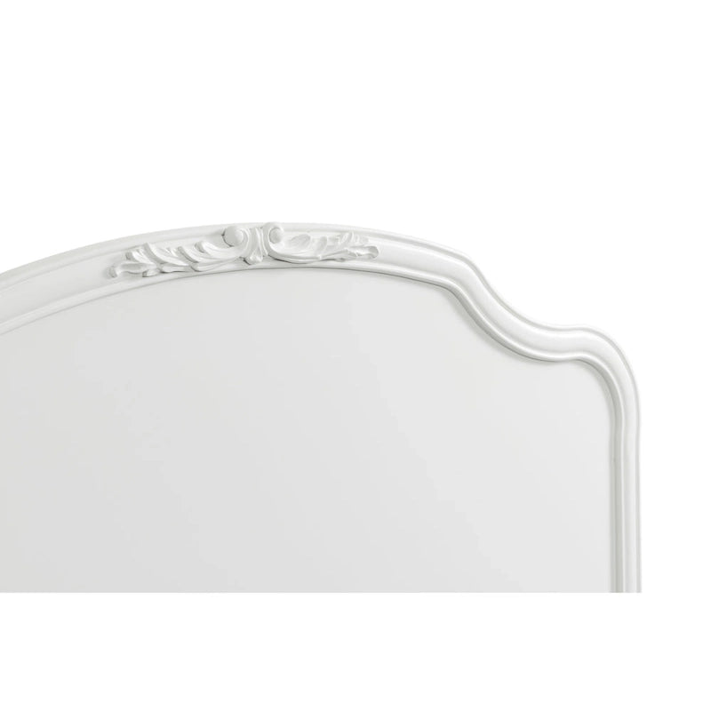 Panel Bed, White