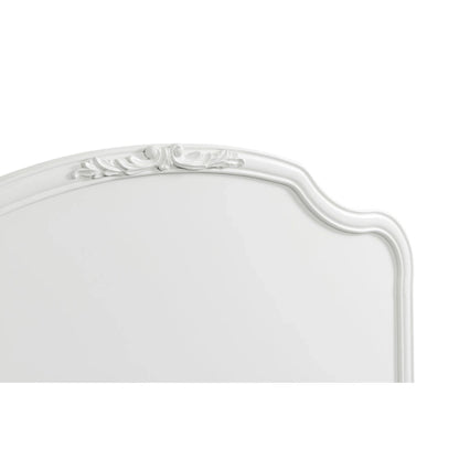 Panel Bed, White