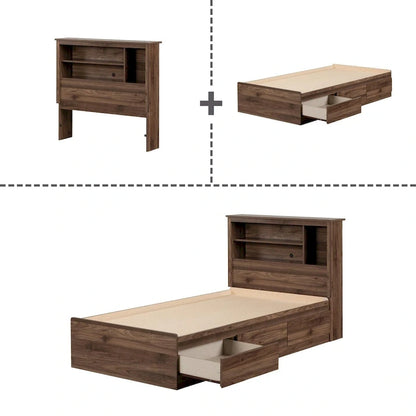Bed and Headboard Set
