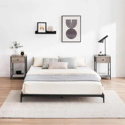 Heavy Duty Metal Platform Bed Frame