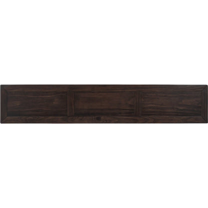 Rustic Entryway Console Table with Storage