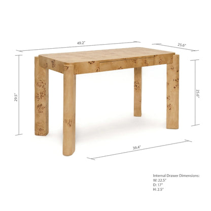 Desk Modern Vanity Table with Storage